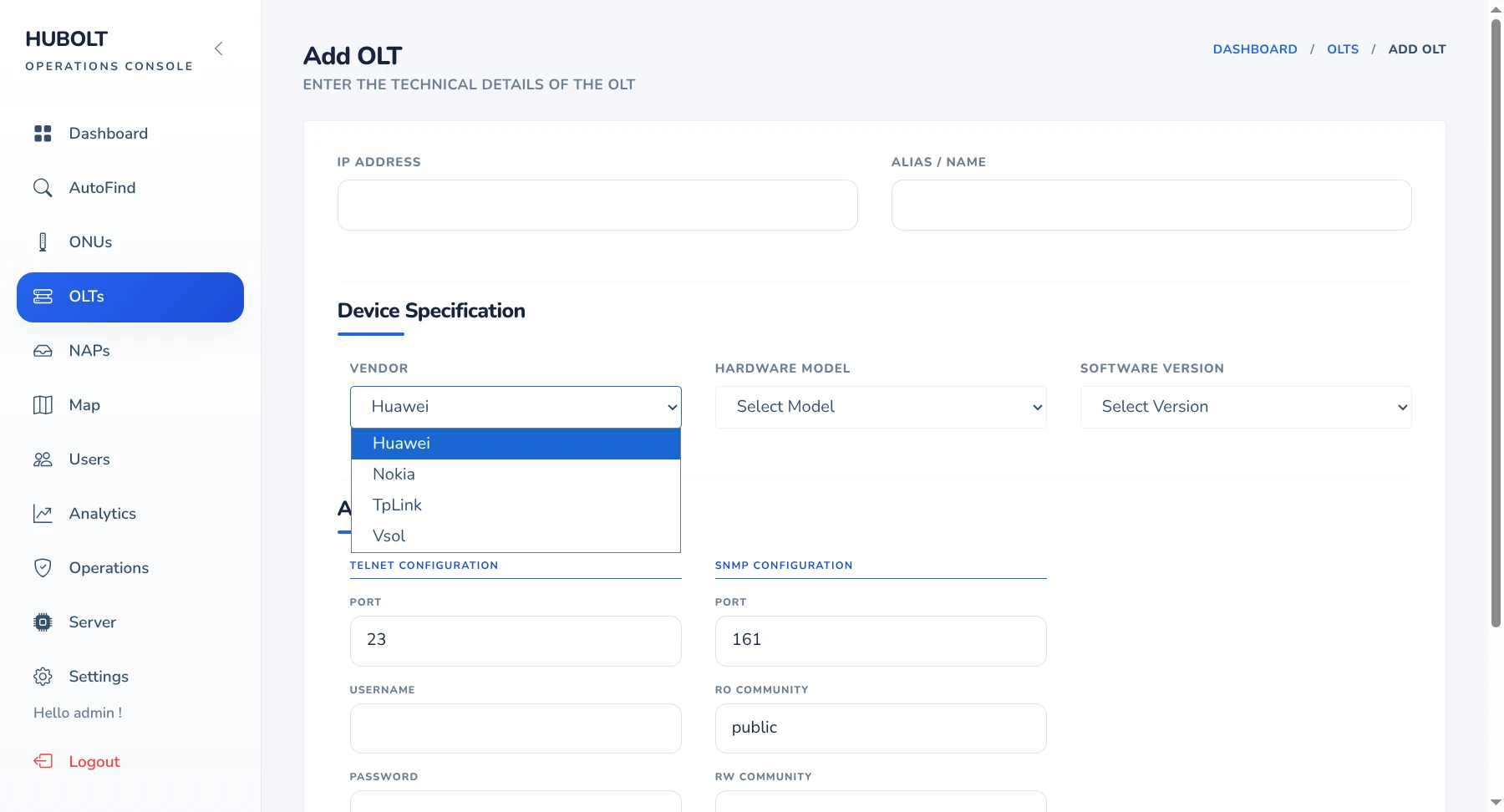 Placeholder Multi-Vendor Nativo
