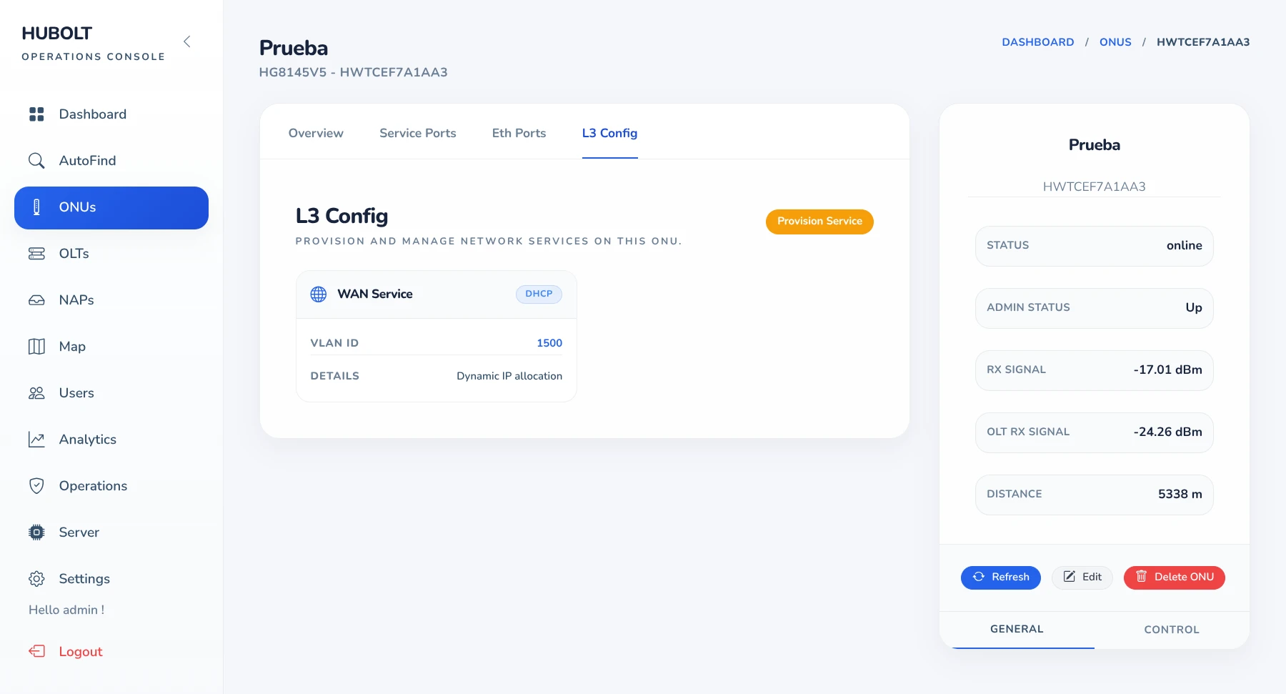Placeholder Operación Multi-Service